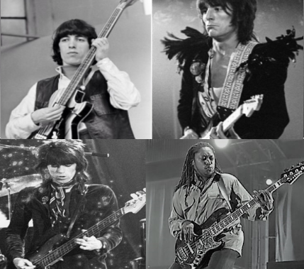 Got Stones Bass If You Want It: Wyman, Woody, Keef, & Jones… | Know ...